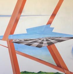 Oil Paintings Gothard_Barbara_ABOVE_BEYOND_Oil on Canvas_48X48_2017