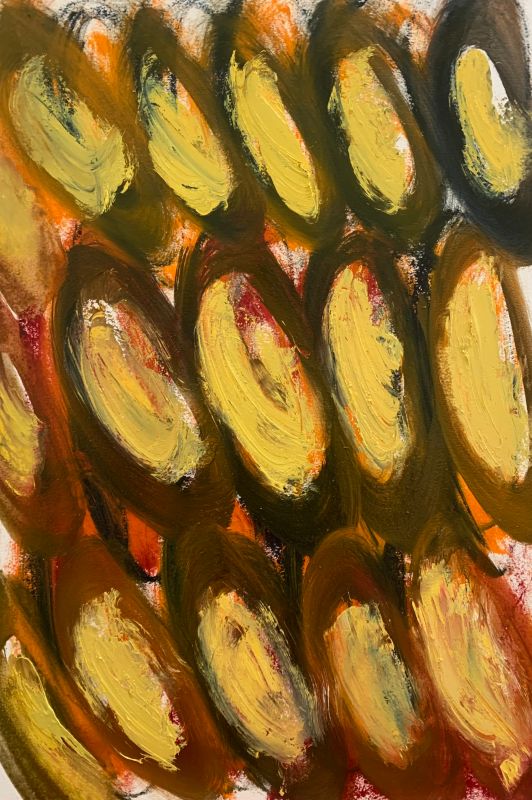 Scales - Oil on Paper