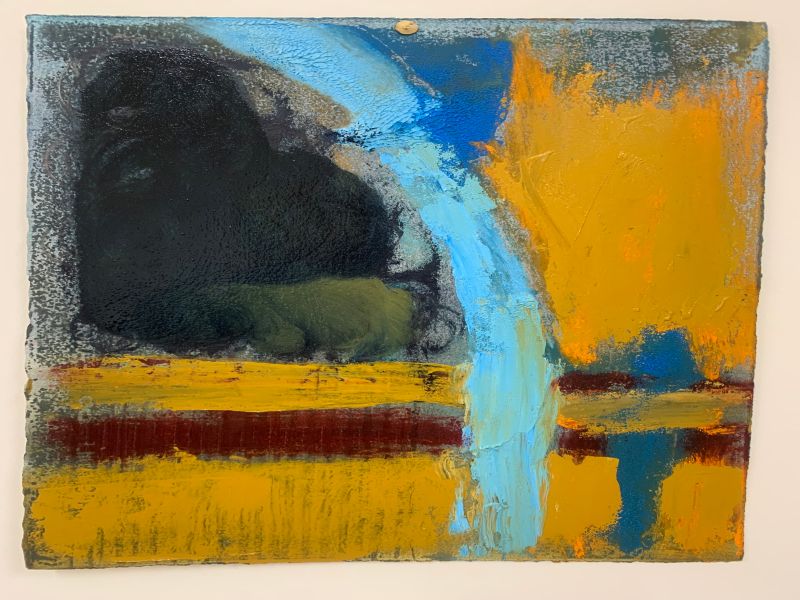 Post Storm II - Oil on Paper