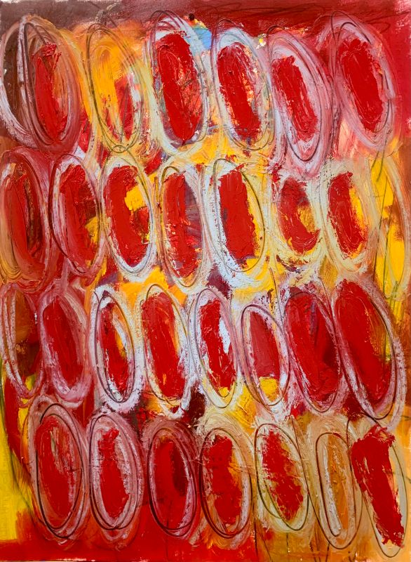 Rolling Over - Works on Canvas
