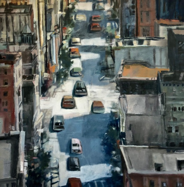 Hudson and Perry Sts - Paintings