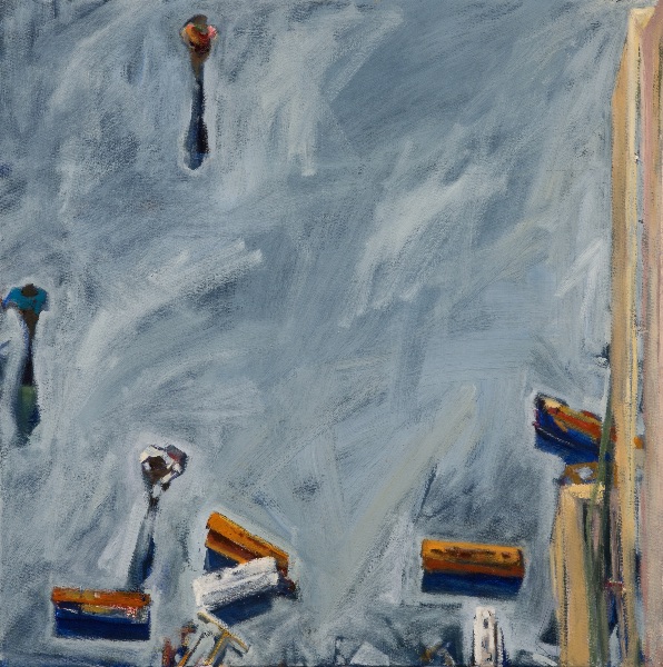 43rd Street Toward Hudson - Paintings