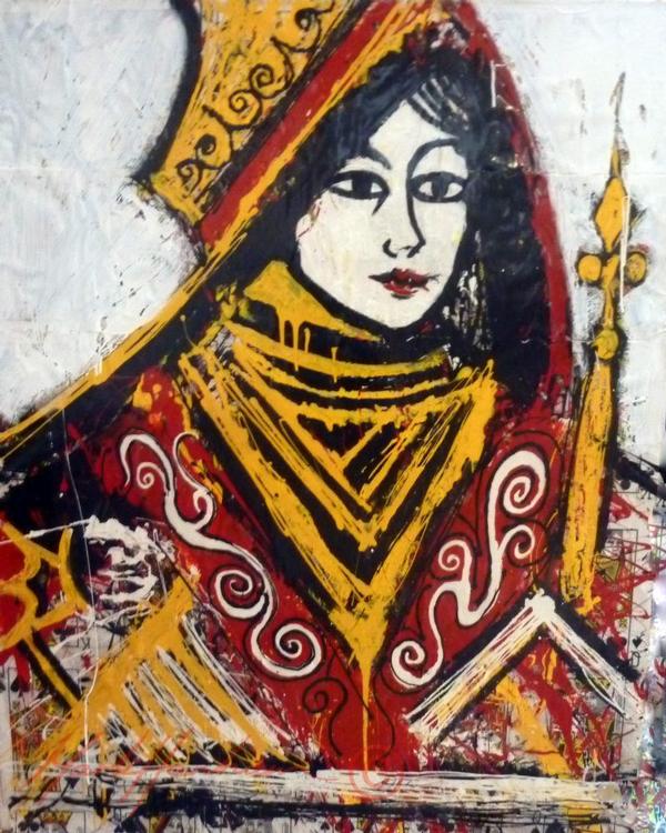 My Beautiful Queen - Paintings Playing Cards
