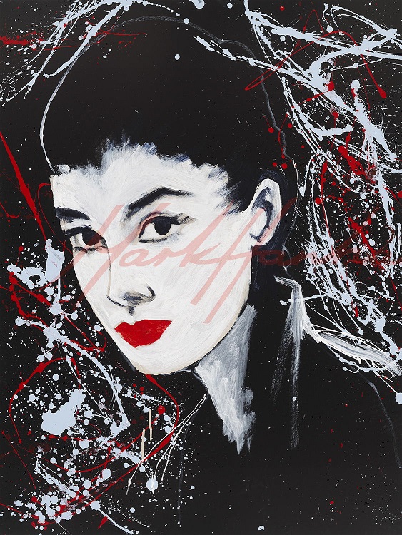 Audrey Hepburn (Geisha) - Paintings Pop Culture