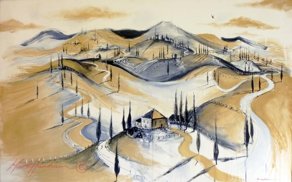 la Dolce Vita - Paintings Tuscany