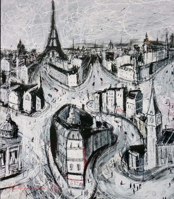 J_Adore A Gauche (Part 1) - Paintings Paris