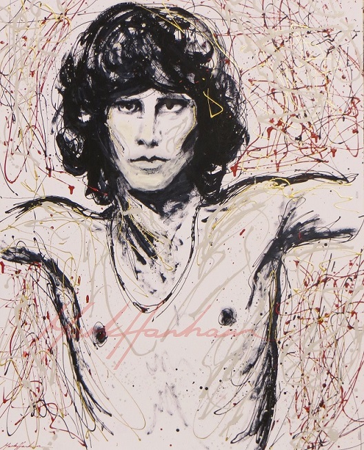 Jim Morrison - Paintings Pop Culture