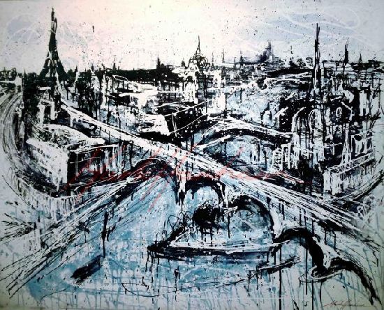 Paris Pentimento - Paintings Paris