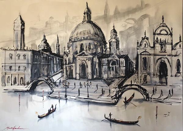 Santa Maria - Paintings Venice