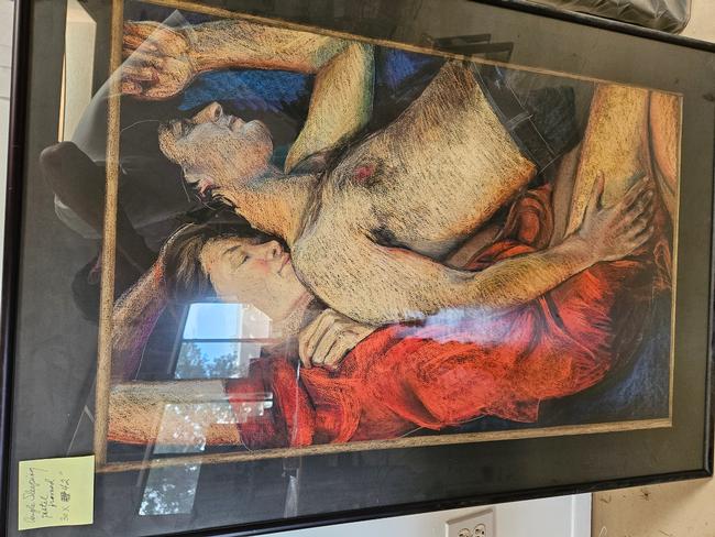 Couple SLeeping - Drawings