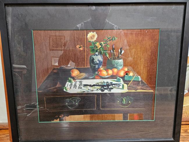 Still Life with brushes and Onions - Cacciatore Collection