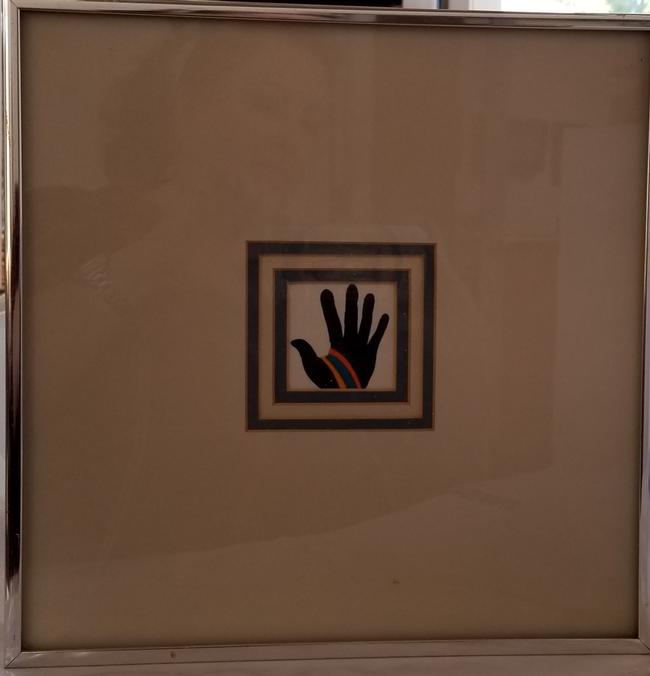 Unknown Artist - Yellow and Blue Hand - Cacciatore Collection