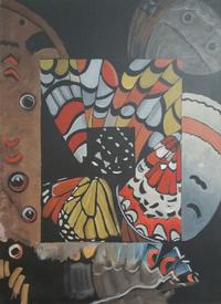 Paintings Butterfly Abstract 1