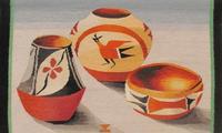 Tapestries Sandia Pots 2
