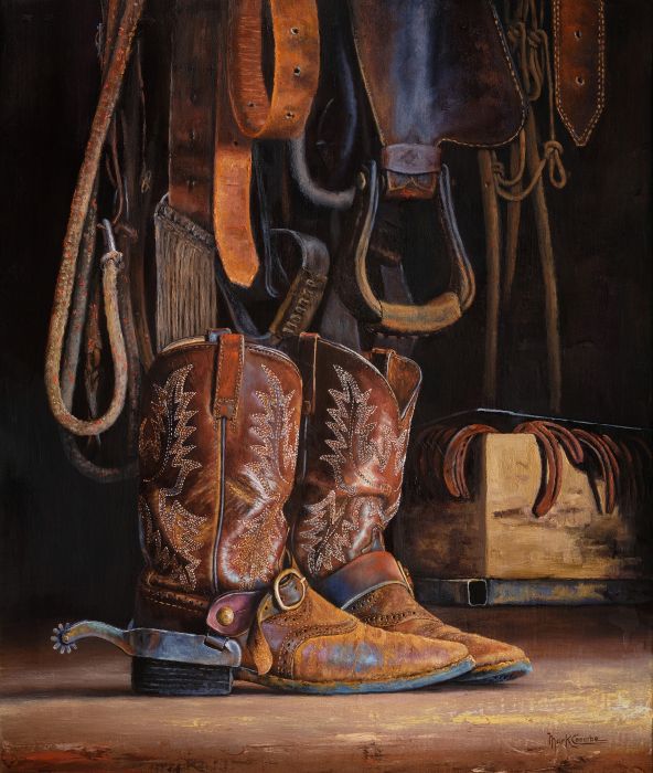 MARK COOMBE - Weathered Leather
