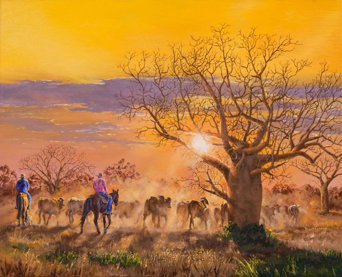 MARK COOMBE - Kimberley Sunset