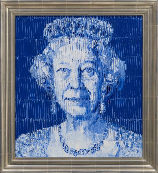 Her Majesty Queen Elizabeth - Hunt Slonem