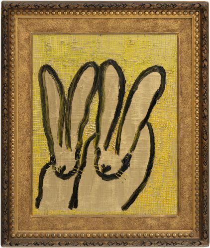 Yellow Score - Hunt Slonem