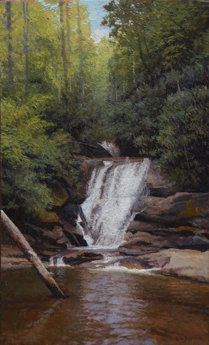 LUKE ALLSBROOK Filtered Light on Lower Glen Falls