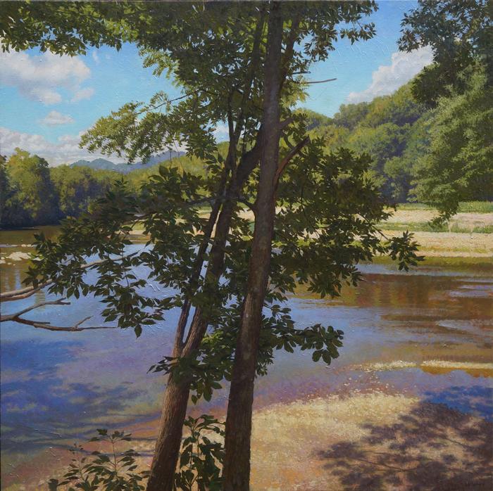 LUKE ALLSBROOK Twining Trees on the Pigeon River