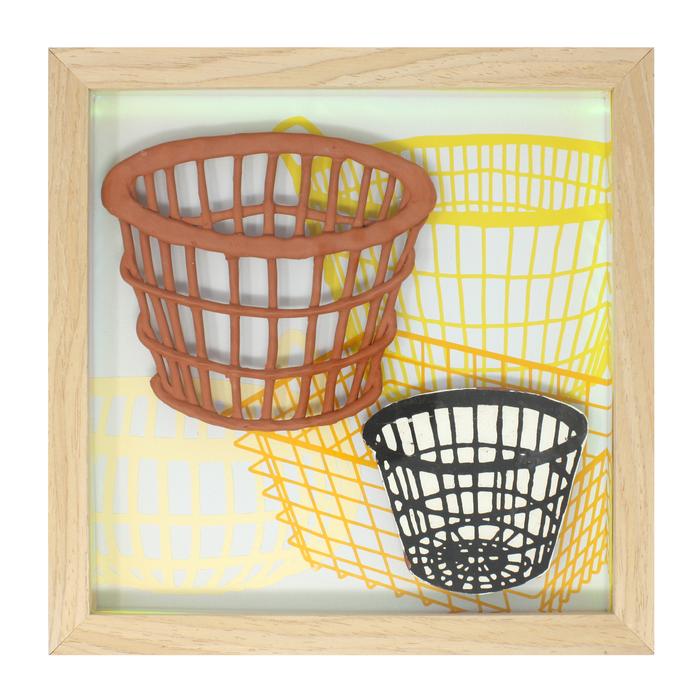 KARI WOOLSEY Golden Laundry Baskets