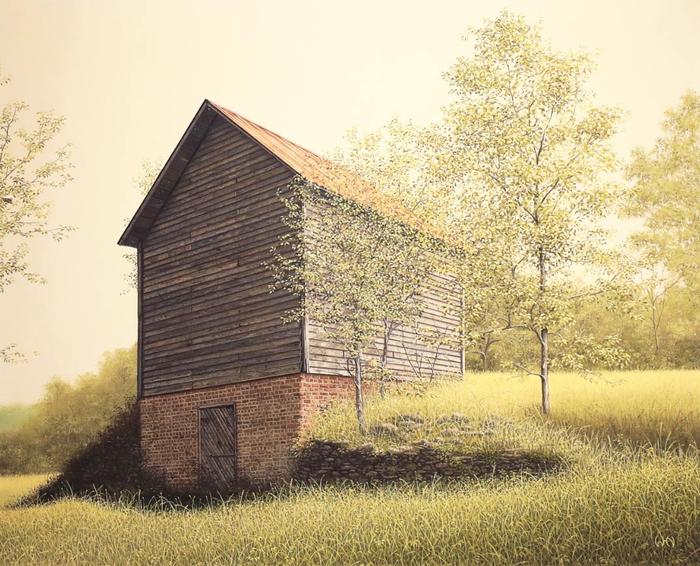 Artists Detail WARD H. NICHOLS Blue Spiral 1 Fine Art + Craft