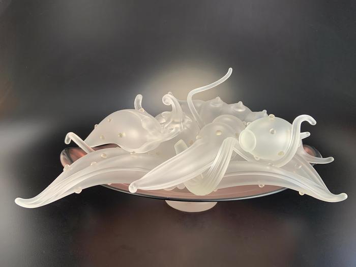 ROBERT LEVIN Clear Frosted Still Life _ 4