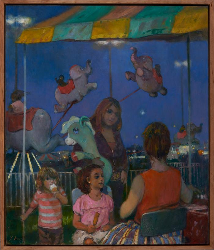 JULYAN DAVIS Elephant Ride (Mountain state Fair)