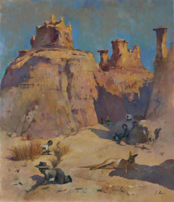JULYAN DAVIS The Dinosaur Footprints