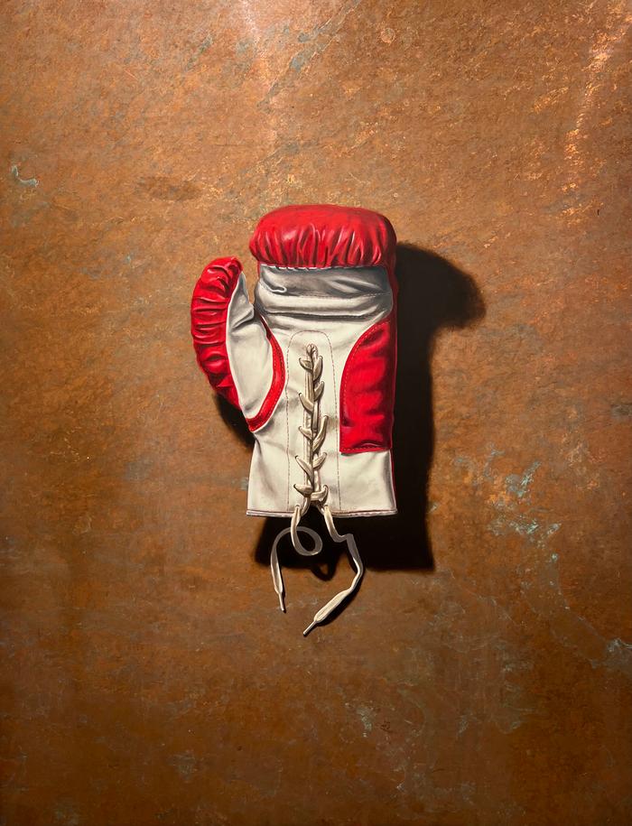 MICHAEL FITTS Boxing Glove