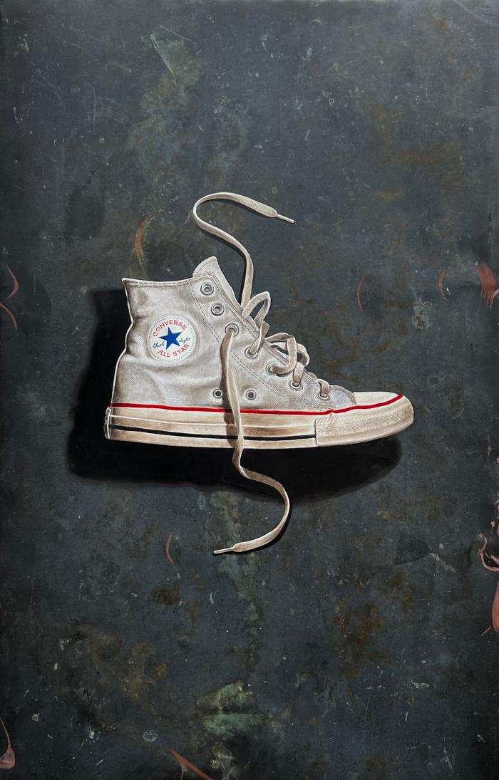 MICHAEL FITTS Converse All Star White