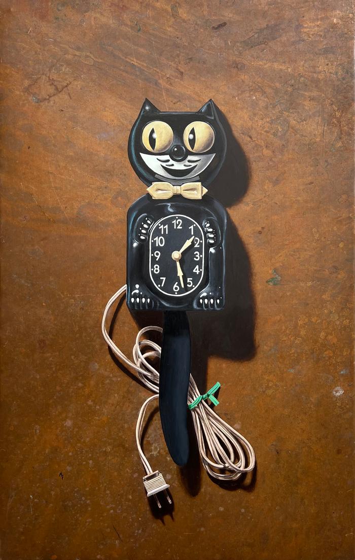 MICHAEL FITTS Kit Kat Clock