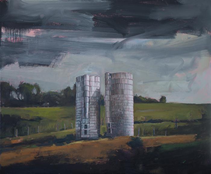 CHARLES W. GOOLSBY Twin Silos