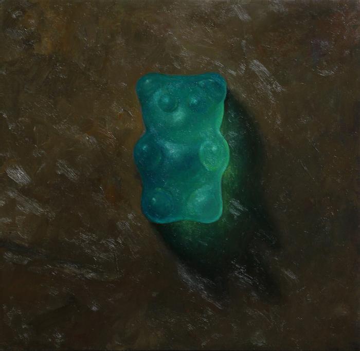 SAMUEL HUNG Teal Bear