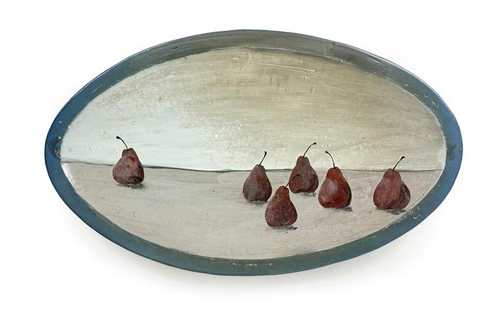 TOM JASZCZAK Pear Still Life Tray