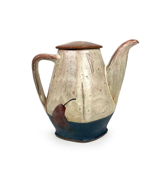 TOM JASZCZAK Teapot with Pear Still Life