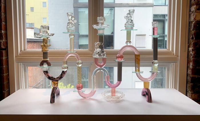 CHRISTOPHER KERR-AYER Found Object Candelabra