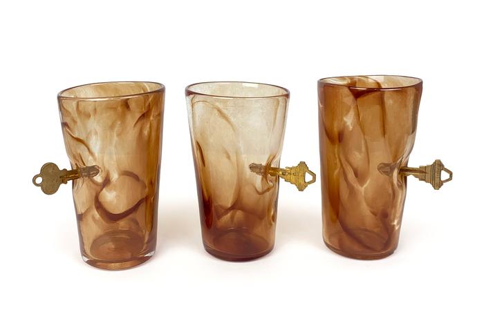 ROBERT BURCH Key Glasses_ Amber (sold individually)