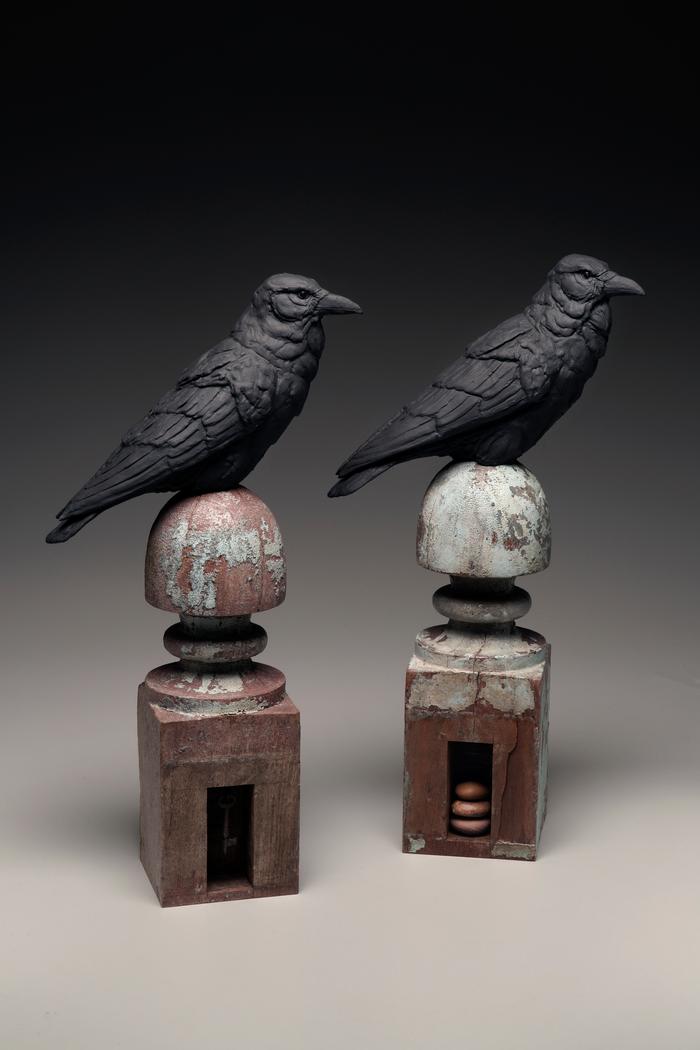 CHRISTINE KOSIBA Guardian_ 1 and 2 (sold individually)