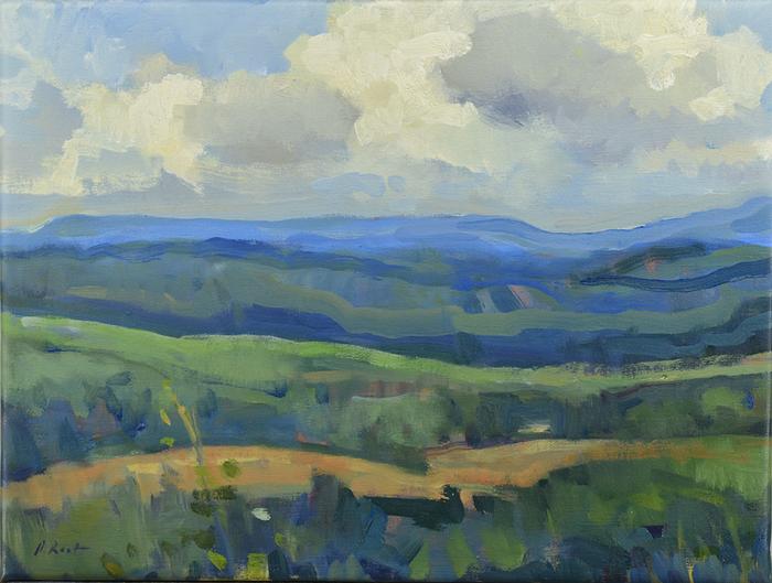 PEGGY N. ROOT Color Sketch_ Ridges