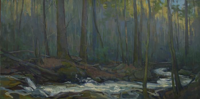 PEGGY N. ROOT Surging Creek_ Winter Wood