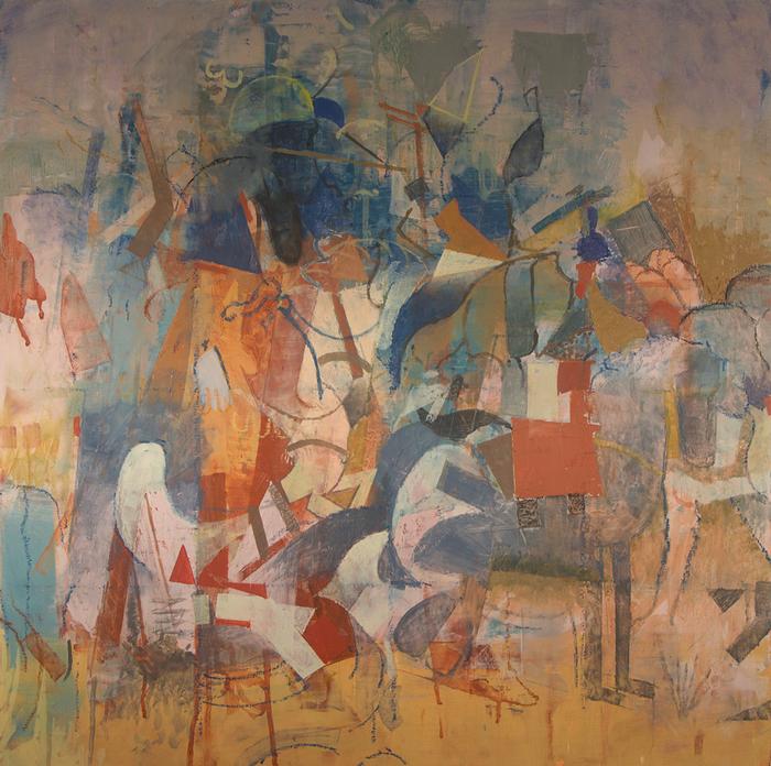 CHRIS LIBERTI Racing White Horses