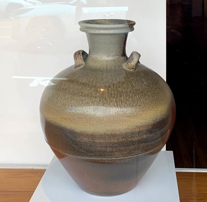 DAVID STUEMPFLE Large Jar with Two Handles