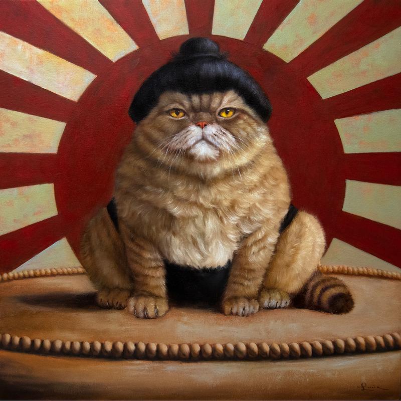 Sumo Cat - Lucia Heffernan