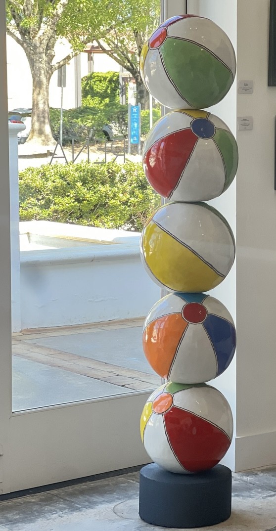 5 Stack Beachball Totem - Cindy Wilson
