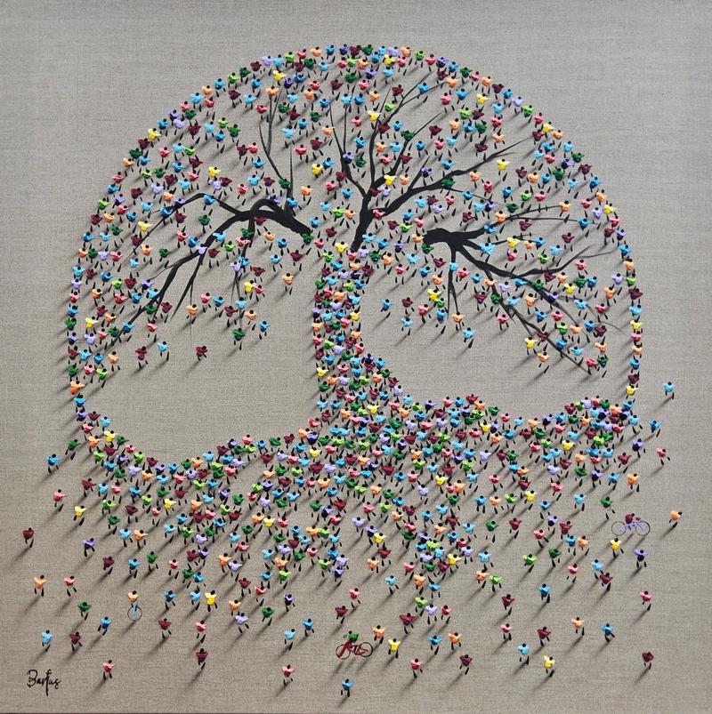 Tree of Life (Linen) II - Francisco Bartus