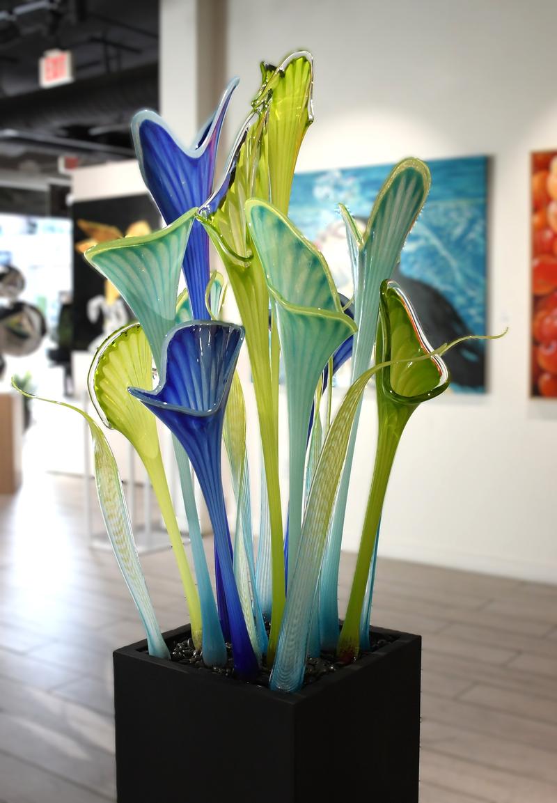 Blue _ Chartreuse - Jesse Kelly