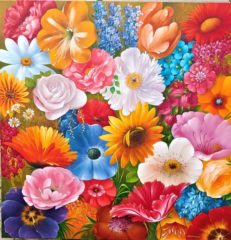 Burst of Flowers - Heinz Schölnhammer