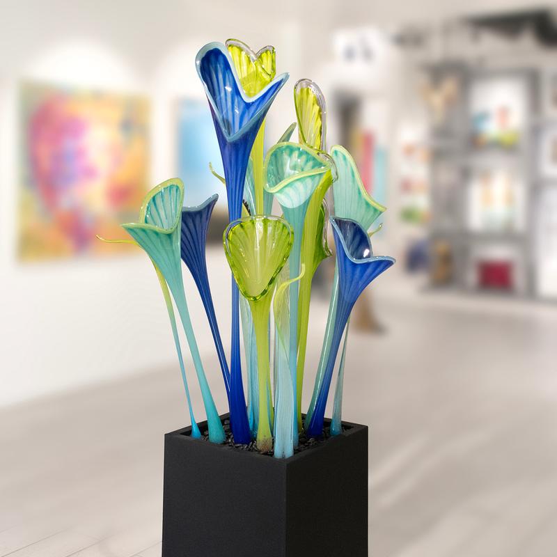 Blue _ Chartreuse - Jesse Kelly