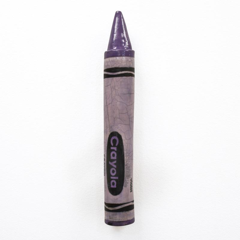 Karen Shapiro - Crayon - Violet